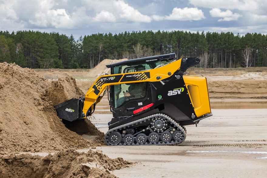 ASV lanza el cargador compacto de orugas VT-75 con motor Yanmar | Mundo Ingeniería