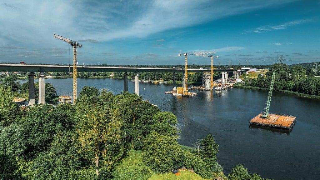 18 Grúas Liebherr involucradas en uno de los proyectos de modernización de puentes más grandes de Alemania | Mundo Ingeniería