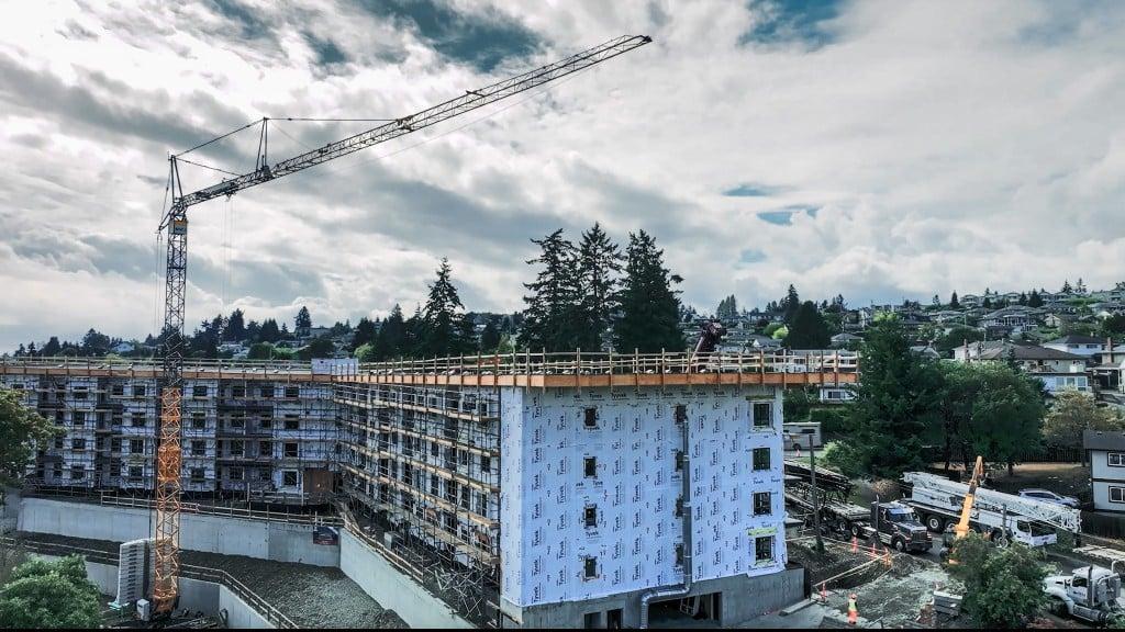 Grúa de montaje rápido Liebherr destaca en complejo sitio de Vancouver Island | Mundo Ingeniería