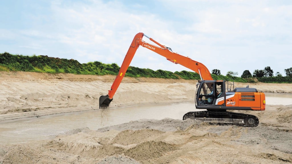 Portada: Hitachi lanza excavadora de brazo largo con alcance de más de 50 pies