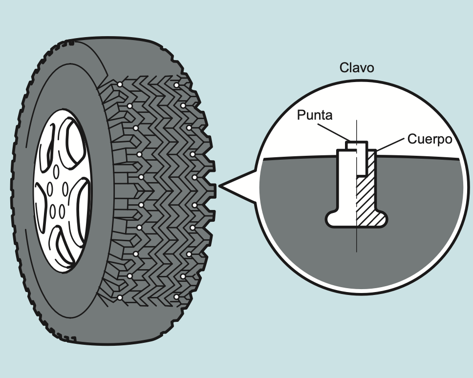 Neumáticos claveteados