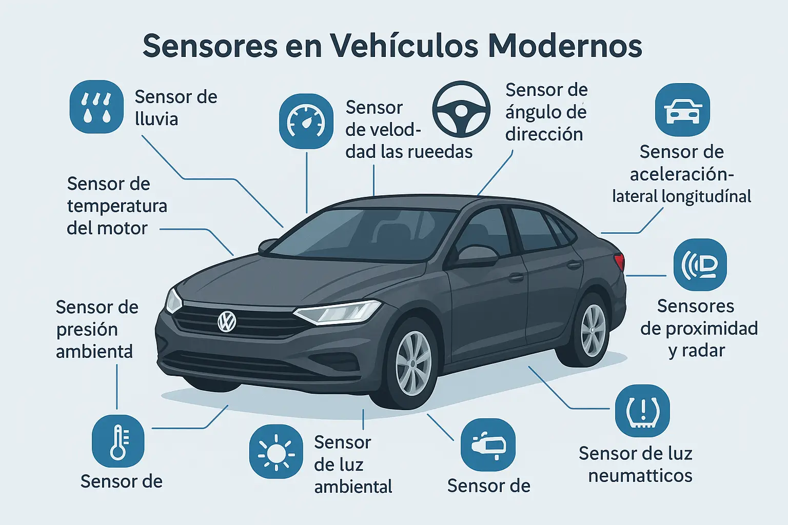 Sensores en Vehículos Modernos: Tipos, Funciones y su Impacto en la Seguridad